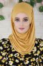 Wilda - Mosterd Katoenen Hijab