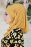 Wilda - Mosterd Katoenen Hijab