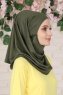 Wilda - Khaki Katoenen Hijab