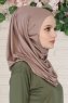 Wilda - Taupe Katoenen Hijab