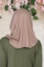 Wilda - Taupe Katoenen Hijab