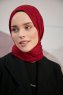 Ceyda - Bordeaux Bamboo Crash Hijab