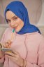 Serap - Blauw Bamboo Crash Hijab