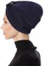 Bahar - Marineblauw Turban