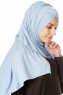 Betul - Lichtblauw 1X Jersey Hijab - Ecardin