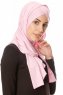 Betul - Roze 1X Jersey Hijab - Ecardin