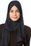Betul - Zwart 1X Jersey Hijab - Ecardin