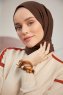 Ceyda - Donker Bruin Cazz Hijab