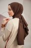 Ceyda - Donker Bruin Cazz Hijab