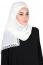 Carin - Creme Praktisch Chiffon Hijab