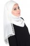 Carin - Creme Praktisch Chiffon Hijab
