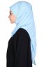Carin - Lichtblauw Praktisch Chiffon Hijab