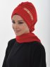 Beatrice Röd Turban Hijab Ayse Turban 320917-2