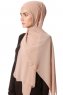Derya - Beige Praktisch Chiffon Hijab