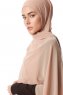 Derya - Beige Praktisch Chiffon Hijab