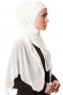 Derya - Creme Praktisch Chiffon Hijab
