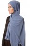 Derya - Denim Praktisch Chiffon Hijab