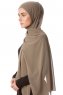 Derya - Olijfgroen Praktisch Chiffon Hijab