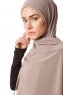 Derya - Licht Taupe Praktisch Chiffon Hijab