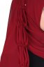 Disa - Bordeaux Praktisch Chiffon Hijab