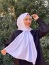 Djamila - Wit Katoenen Hijab - Mirach