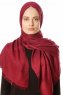 Ece - Donkere Fuchsia Pashmina Hijab