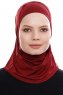 Elif - Bordeaux Sport Hijab - Ecardin