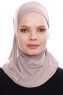 Elif - Steen Grijs Sport Hijab - Ecardin