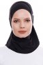 Elif - Zwart Sport Hijab - Ecardin