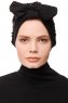 Enfleda - Zwart & Bordeaux Turban
