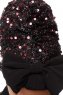 Enfleda - Zwart & Bordeaux Turban