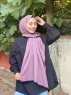 Ermina - Purper Katoenen Hijab - Mirach