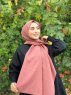 Ermina - Terracotta Katoenen Hijab - Mirach