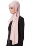 Eslem - Oudroze Pile Jersey Hijab - Ecardin