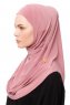 Esma - Donker Roze Amira Hijab - Firdevs