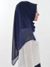 Evelina - Marineblauw Praktisch Hijab - Ayse Turban