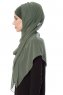 Evren - Khaki Chiffon Hijab
