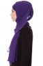 Evren - Purper Chiffon Hijab