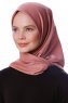Eylul - Oudroze Plein Rayon Hijab