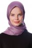 Eylul - Purper Plein Rayon Hijab