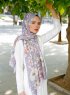 Fani - Purper Gevormde Hijab - Sal Evi