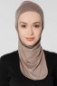 Funda Mörk Taupe Ninja Hijab Underslöja Ecardin 200509b