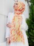 Gemila - Oranje Gevormde Hijab - Sal Evi