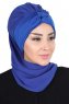 Gill - Blauw & Blauw Praktisch Hijab