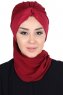 Gill - Bordeaux & Bordeaux Praktisch Hijab