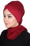 Gill - Bordeaux & Bordeaux Praktisch Hijab