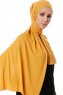 Hande - Perzik Katoen Hijab - Gülsoy
