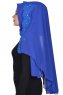 Helena - Blauw Praktisch Hijab - Ayse Turban