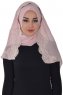 Helena - Oudroze Praktisch Hijab - Ayse Turban