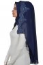Helena - Marineblauw Praktisch Hijab - Ayse Turban